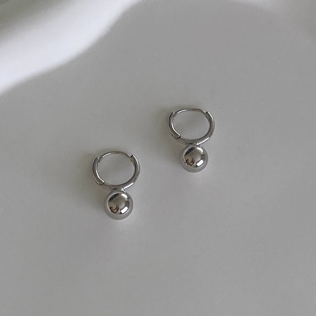 Simple Mini V Shape 925 Sterling Silver Hoop Earrings